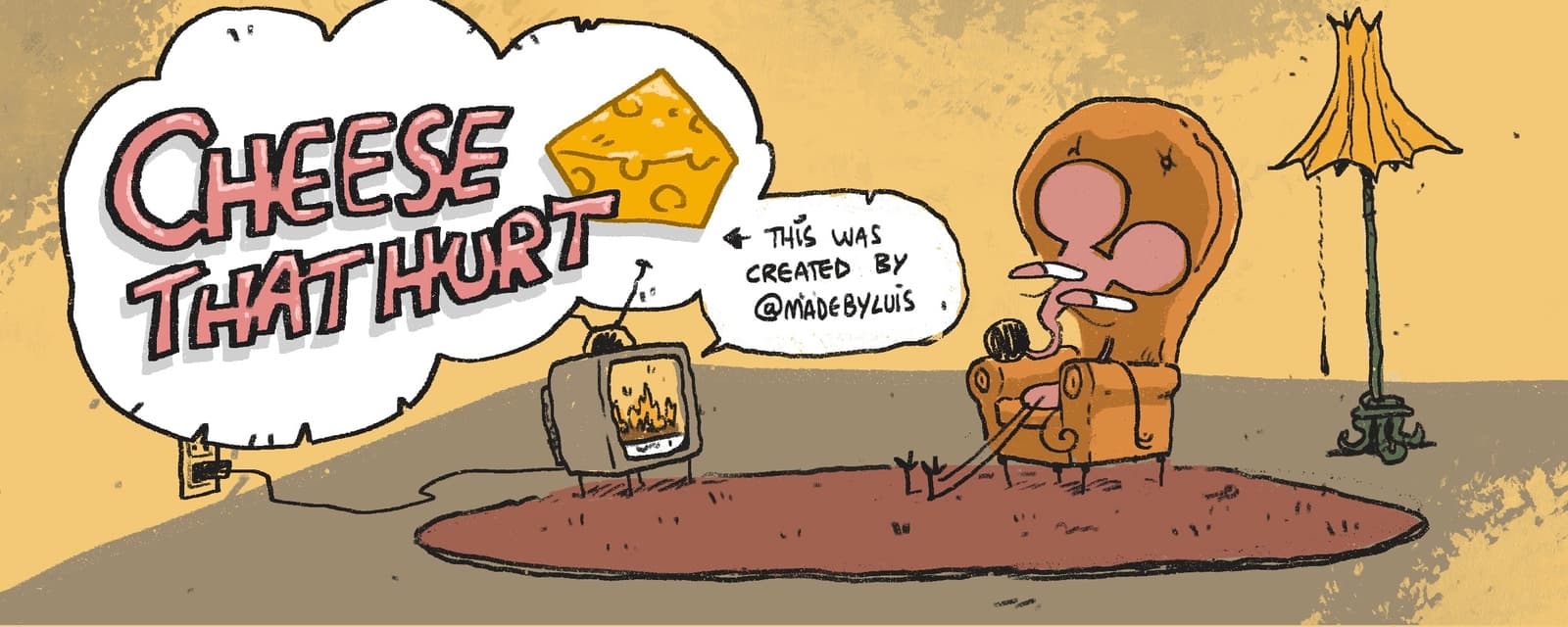 CheesethatHurt, an animated series by Luís Moreira
